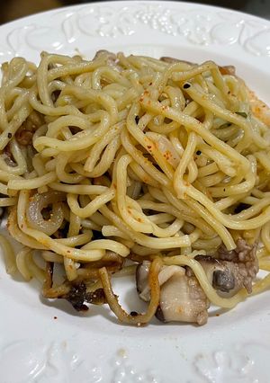 男飯　塩焼きそば-レシピのメイン写真