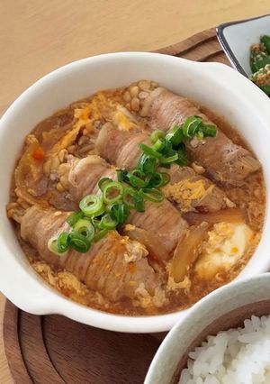 豚巻きえのきのすき煮風-レシピのメイン写真