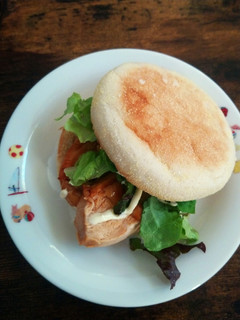鶏ムネ肉の照焼サンド-レシピのメイン写真