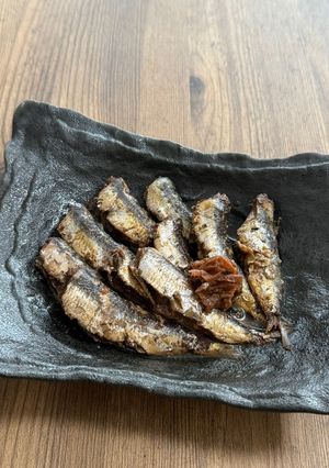 圧力鍋で簡単♪和食のたれでいわしの梅煮-レシピのメイン写真