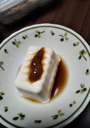 梅肉チューブの冷奴-レシピのメイン写真