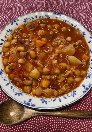 簡単♪豆のトマトスープ（ミネストローネ）-レシピのメイン写真