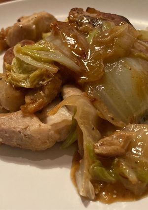 鶏もも肉と白菜の旨塩炒め-レシピのメイン写真