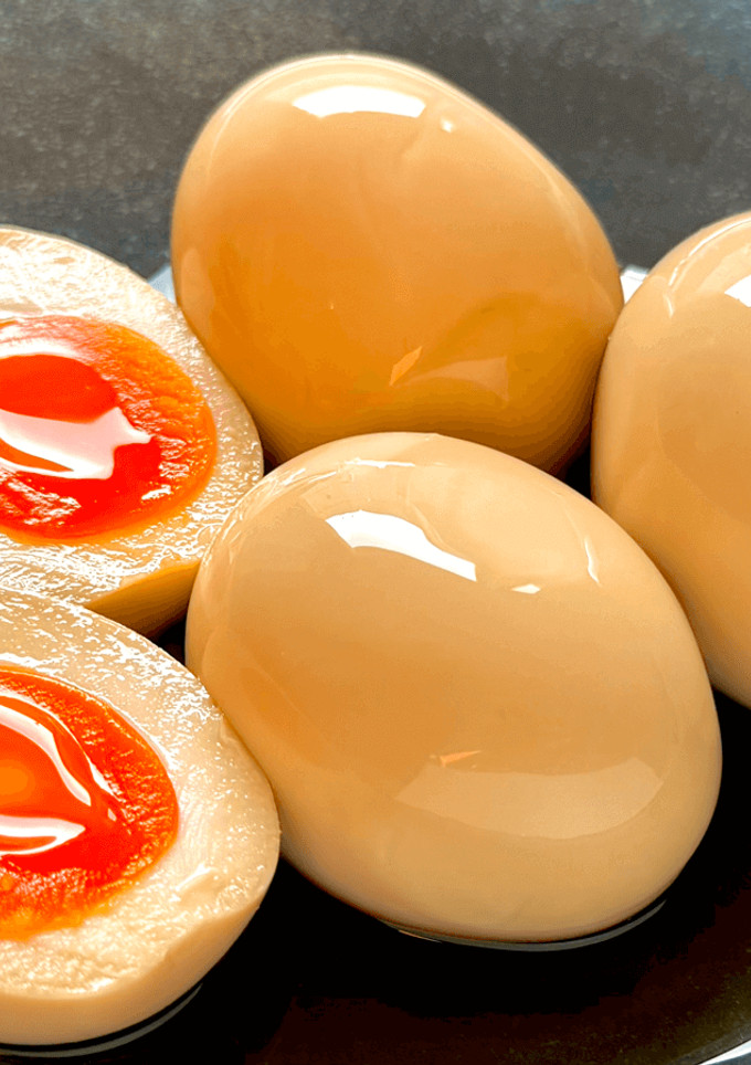 95℃ 「出汁しょうゆ」半熟煮卵-レシピのメイン写真