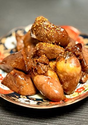 簡単で美味しい鶏レバーの甘辛煮-レシピのメイン写真