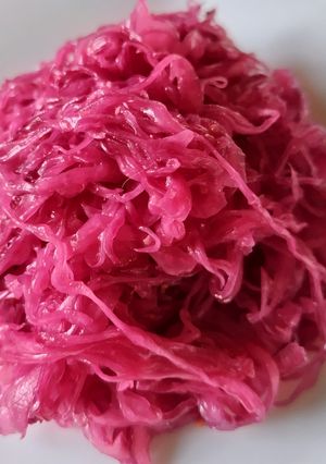 食卓華やぐ♪シャキシャキ紫キャベツのラペ-レシピのメイン写真