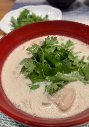 タイで食べたトムカーガイ再現-レシピのメイン写真