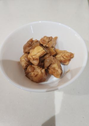 鶏肉のきな粉煮-レシピのメイン写真