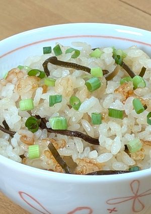 塩昆布の炊き込みご飯-レシピのメイン写真