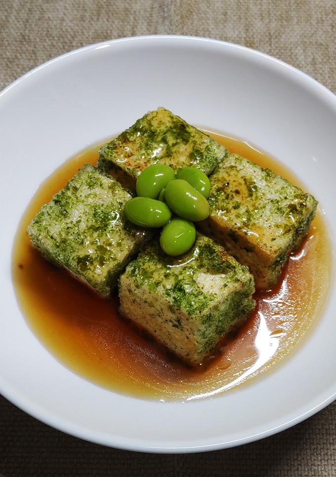 青のり風味揚げ出し豆腐-レシピのメイン写真