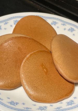 ジュニアプロテインホットケーキ-レシピのメイン写真