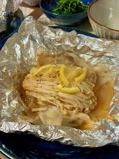 サーモンときのこのホイル焼き-レシピのメイン写真