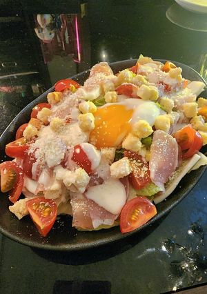 白菜と生ハムのシーザーサラダ-レシピのメイン写真
