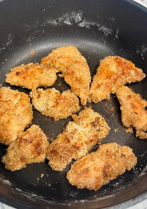 鶏むねのゴマ揚げ焼き-レシピのメイン写真