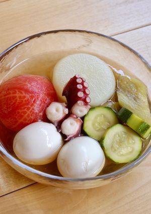 夏野菜たっぷりの夏おでん-レシピのメイン写真