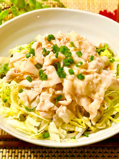 簡単!お肉柔らか☆豚冷しゃぶ-レシピのメイン写真
