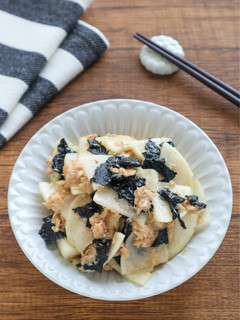やみつき♡大根とツナの海苔和え-レシピのメイン写真