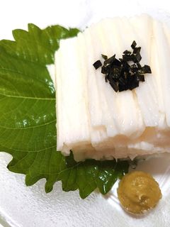 超簡単美味!♫長芋 わさび甘酢醤油♫-レシピのメイン写真