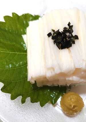 超簡単美味！♫長芋 わさび甘酢醤油♫-レシピのメイン写真