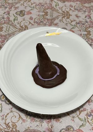 ハロウィンに　魔女のトンガリ帽子-レシピのメイン写真