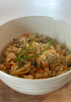 アサリの炊き込みご飯【古御堂漁業流】-レシピのメイン写真