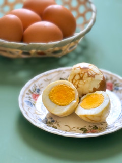 台湾の定番煮卵『茶葉蛋』-レシピのメイン写真