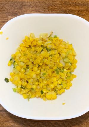 とうもろこしねぎバター炒め-レシピのメイン写真