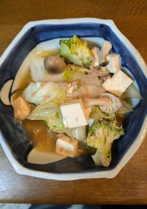 ツナ白菜-レシピのメイン写真