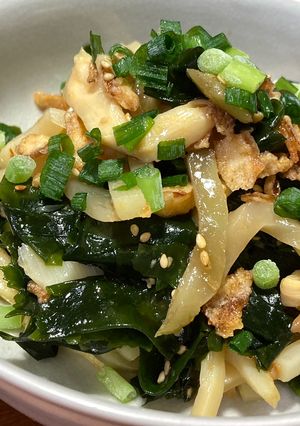 ザーサイ・若布・穂先メンマの醤油麹和え-レシピのメイン写真