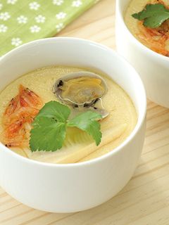 春のあさり茶碗蒸し-レシピのメイン写真