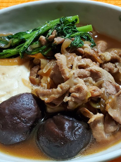 我が家の肉豆腐(すき焼き風)-レシピのメイン写真