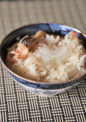 新玉ねぎの炊き込みご飯-レシピのメイン写真