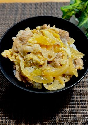 簡単ふんわり豚こま肉の他人丼-レシピのメイン写真