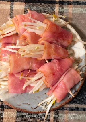 簡単✧︎ベーコンのもやし巻き-レシピのメイン写真