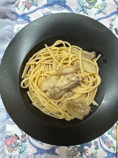 ツナとまいたけのパスタ-レシピのメイン写真