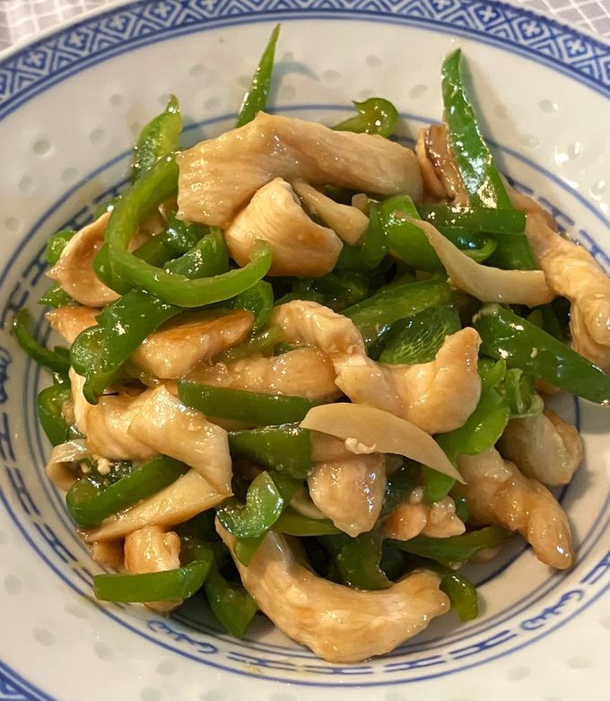 簡単😋鶏胸肉の青椒肉絲。ピーマン大量消費🫑-レシピのメイン写真