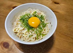サッポロ一番塩ラーメン油そば（魚介風）-レシピのメイン写真