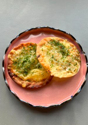 しらすピザ（餃子の皮）-レシピのメイン写真