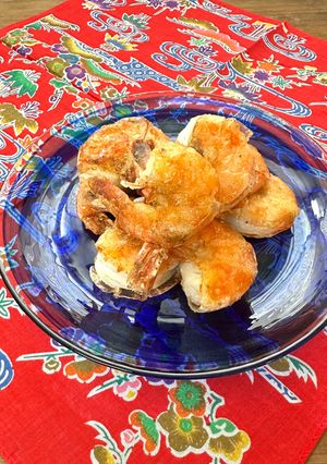 ぷりっぷり!エビの塩焼き風-レシピのメイン写真