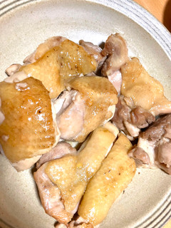 お酢で鶏もも肉の照り焼き♪-レシピのメイン写真