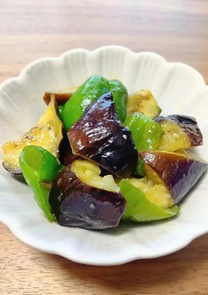 《作り置き》なすとピーマンの塩麹味噌炒め-レシピのメイン写真