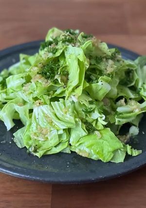 キャベツのペペロンチーニ風サラダ-レシピのメイン写真