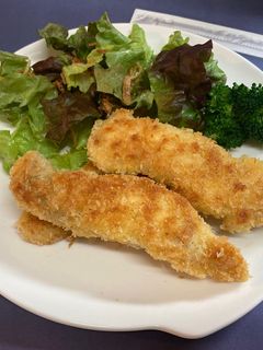 ささみでミラノ風カツレツ-レシピのメイン写真