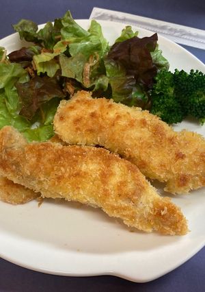 ささみでミラノ風カツレツ-レシピのメイン写真