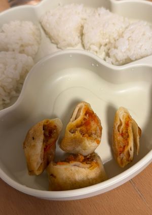 【1歳が爆食！】ミート春巻き-レシピのメイン写真
