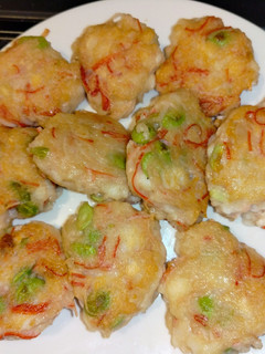 豆腐とはんぺんでふわふわ焼き-レシピのメイン写真