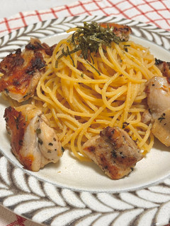パリッとチキンのたらこパスタ-レシピのメイン写真