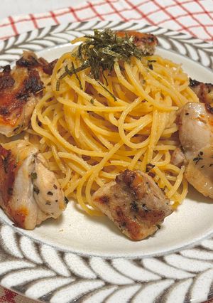 パリッとチキンのたらこパスタ-レシピのメイン写真