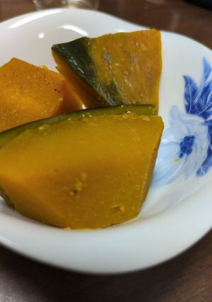 調理12分　カボチャの煮物-レシピのメイン写真