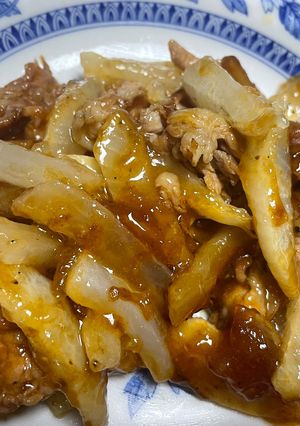 豚肉と大根の炒め物-レシピのメイン写真